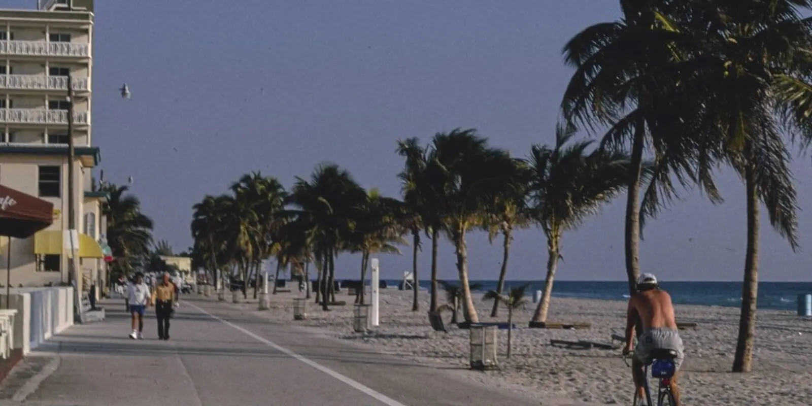 The Hollywood Beach Broadwalk, Broward County.