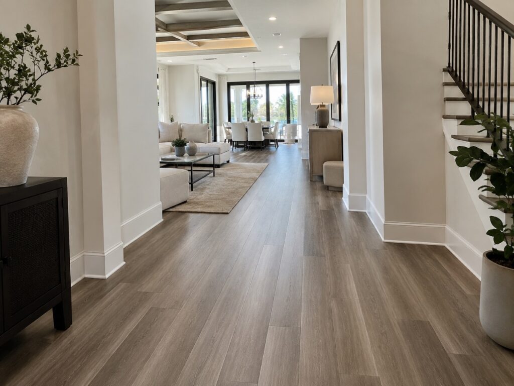 Hallway & Entry Flooring — after