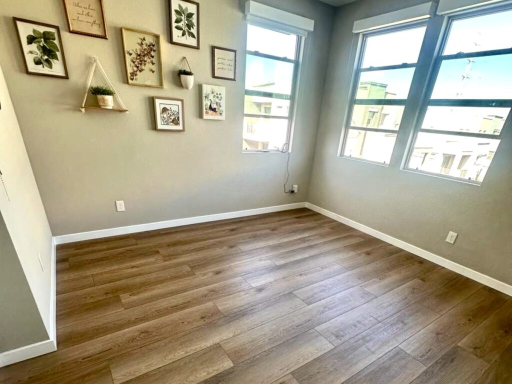 Bedroom Flooring — after