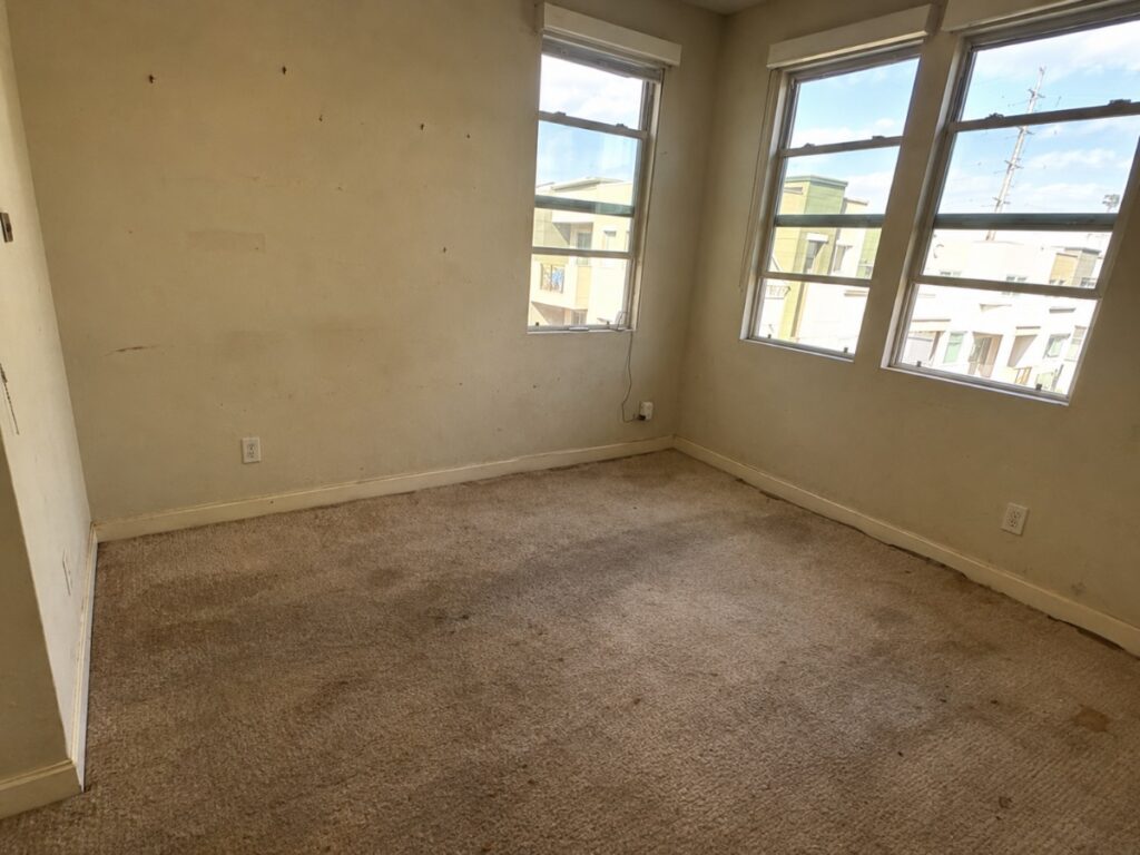 Bedroom Flooring — before