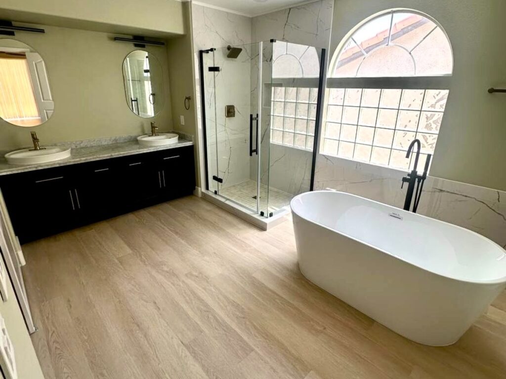 Master Bathroom Remodel — after