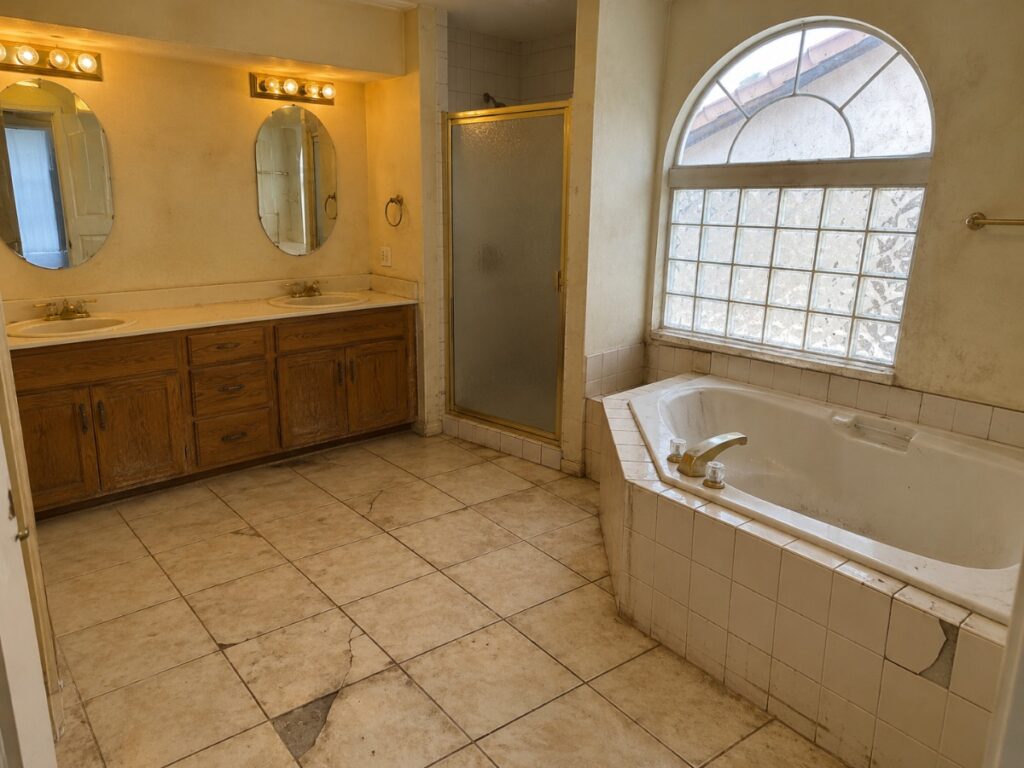 Master Bathroom Remodel — before